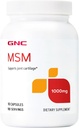 GNC MSM 1000mg, 90 kapselia, tukee Joint Cartilage