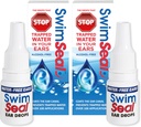 SwimSealTM Twin-Pack All Natural Swimmers örondroppar för daglig användning snarare än alkoholdroppar eller öronproppar. Lösningen för dina öron för all vattenexponering för alla åldrar.
