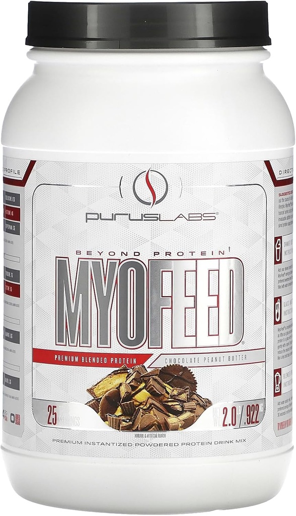 PURUS LABS Myofeed Pb2, suklaa, 2 punta