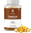 Life Aveda Omega 3-5-6-7-9 kapslar för män och kvinnor med Seabuckhorn och Flax Seed, stöder hjärta, hår, hud och gemensam hälsa och naturlig näring - 30 Softgel kapslar (1 månads leverans)