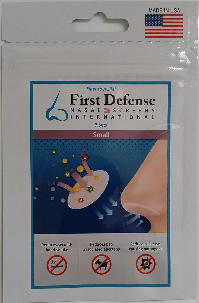 Nasal Screens - Pick-A-Size och Quantity Packs (1-Pack, Small)