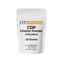 Citicoline Powder, CDP Koliini Powder Pure kanssa Scoop, ei-GMO, Kognitiivinen täydentää muistia ja oppimista (10 grammaa)