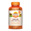 Auringonlaskun kalaöljy 1200 mg, 100 Softgels