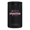 PWDRS Pre-Workout Powder, Kaikki luonnollinen pre harjoitus energiaa, pumppu, Endurance & Strength, kofeiini (Pink Lemonade)