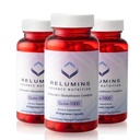 Alumiinit Advance Nutrition Gluta 1000 - Alennettu L-glutationi, Alpha Lipoic Acid & Rose HIPS - Antioksidantti tuki ihon ja yleistä hyvinvointia - 60 Veg kapselia x 3 pulloa (90 päivän toimitus)