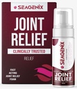 Joint Relief Muscle Foam - Joint Spray Boswellia Magnesium Formel - Relax Stiff Joints - Ease Muscle Discomfort Fast - All Natural - Relief för förvärrade gemensamma och muskler