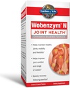 Garden of Life Joint Supplement for Men and Women - Wobenzym N Systemic Enzymes, Clinically Studied Formula for Healthy nivelet, liikkuvuus, joustavuus, Post Exercise Recovery, Gluteeniton, 100 tablettia