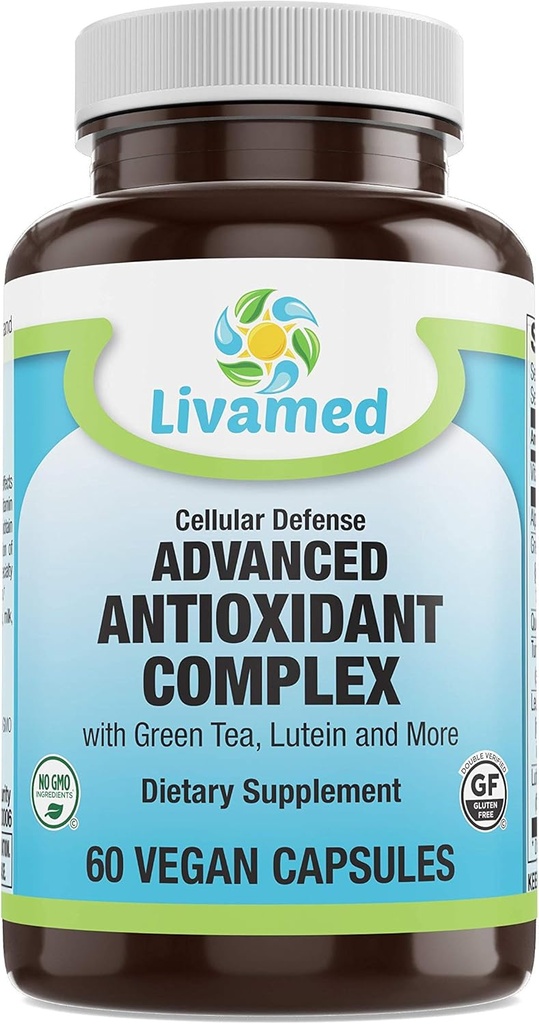 Livamed - Advanced antioksidantti Complex Veg Caps 60