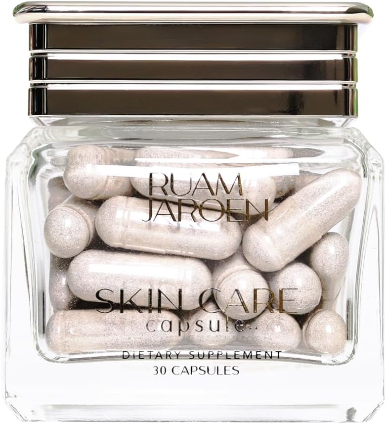 Ihonhoito Kapseli-Multivitamiini tukea ihon - hyaluronihappo, kollageeni, ja Niacinamidi Hydrating sisällä, täydentää tervettä hehkua ihoa.