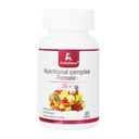 Yksi päivittäin monivitamiini naisille - täydellinen Multimineral & Multivitamiini A-, C-, D-, E- ja B-komplex-vitamiini, sinkki & enemmän vitamiineja immuniteetille, energia, hiukset, iho & kynnet - 60 tablettia