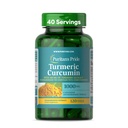 Puritans Pride Turmeric Curcumin 1000mg, Standarized till 95% Cucuminoids, Herbal Dietary Supplement för antioxidant hälsa, 120 Rapid Release Capsules