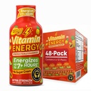 Vitamiini Energy Focus+ Extra Strength Energy Shot Trooppinen infuusio 48 pakkaus, 260 mg luonnollinen kofeiini, B-vitamiinit, CoQ10, Aminohapot, tarkennus, tuottavuus ja selkeys, nollasokeri, gluteeniton, 1,93 fl oz