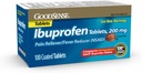 GoodSense 200 mg Ibuprofeenitabletit, kuumeen reduktori ja kivun lievitys kehon särky, päänsärky, niveltulehduskipu ja enemmän, 100