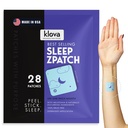 Klova ZSleep Patchs for Aikuinen luonnollinen unilääke Melatoniini, Ashwagandha, Valerian, GABA & L-Theanine ...