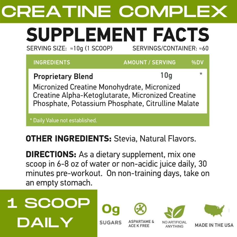 MFL Muscle Creatine ... 3 Micronized Creatine...