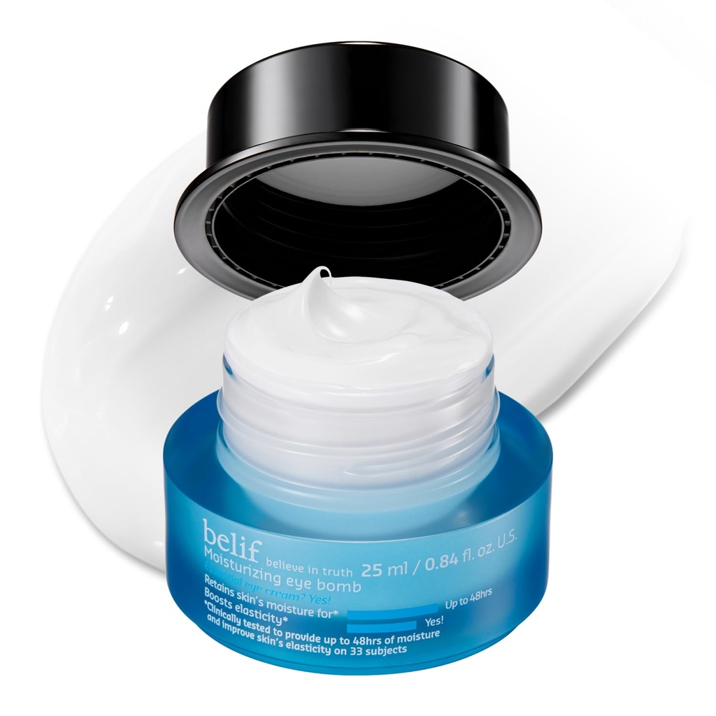 belif Peptide Eye Bomb, Anti-Aging Eye Cream for rypyt, Fine Lines, Crow