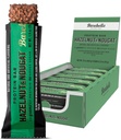 Barebells Protein Bars Hazelnut & Nougat - 12 greve, 1,9oz Bars - Protein Snacks med 20g hög protein - Chocolate Protein Bar med 1g Total Sugars - På Go Protein Snack & Breakfast Bars