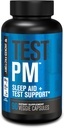 Jacked Factory Test PM Testosteroni Booster & Sleep Aid Supplement for Miehet, edistää hyödyntämistä, lihasten kasvua, 90 Luonnollinen kasviksia pillereitä - 60 Count (Pack of 1)