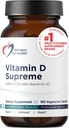 Designs for Health D-vitamiini Supreme - D-vitamiini 5000 IU ja 2000mcg K-vitamiini MK4 Bone Health, Heart Health, Mood & Immuuni tuki - D3-vitamiinia parannettu GG-lisä (180 kapselia)