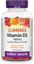 Webber Naturals Webber Natruals D3-vitamiini, 1000 IU 90 Count