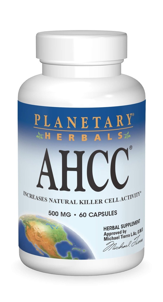 Planeettakasvikasvit AHCC 500mg - 60 kapselia
