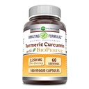 Hämmästyttävä Formula Turmeeric Curcumin Bioperine Supplement ... 2250 Mg per Serving... Kasviskapselit
