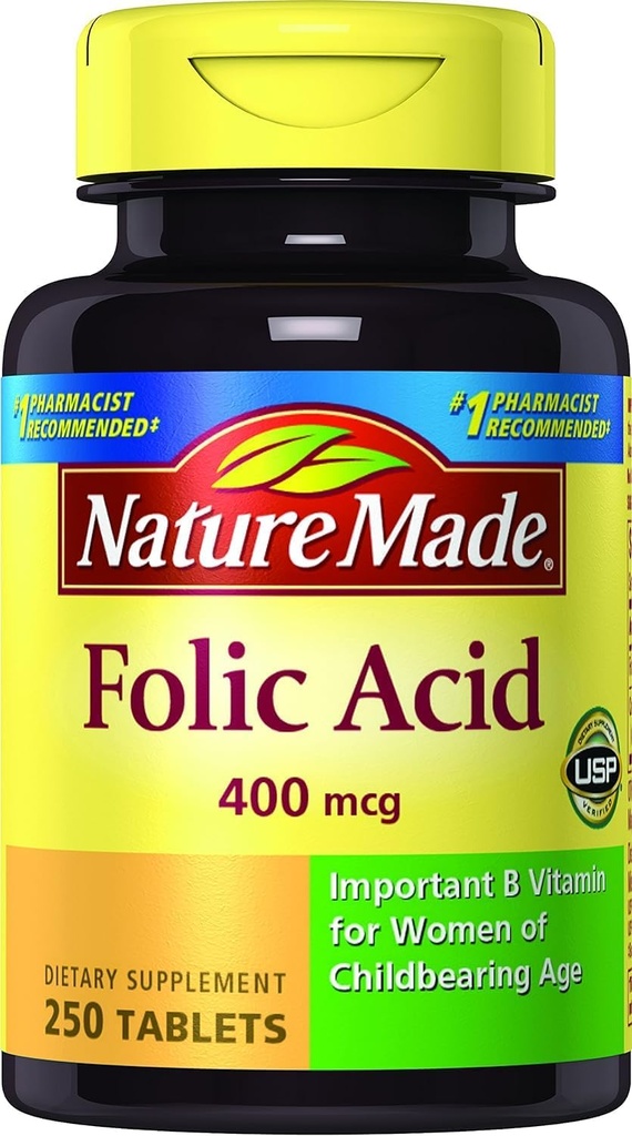 Luontotekoinen foolihappo, 250 lla