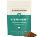 Real Sienet 5 Puolustajat Sienet Complex - Toiminnalliset Sienet Ote Chaga, Shiitake, Maitake, Reishi, Turkey Tail Mushroom Blend Wellness Tuki Beta Glucans - 45 Tarjoukset