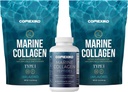 CORREXIKO 2X Marine Collagen Powder (15oz) och 1x Marine Capsules Bundle
