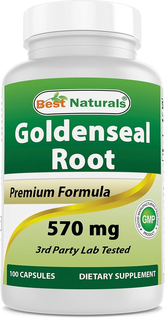 Best Naturals Kultainen juuri 570 mg (ei-GMO) 100 kapselia