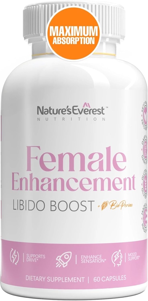 Nainen Libido Booster naisille ... Nopea toiminta kiimainen Goat Weed, Maca Root & Ashwagandha ...