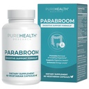 PUREHEALTH TUTKIMUS Parabroom - Gut Cleanse & Health Supplement - kanssa Black Walnut, Sweet Wormwood Powder, Turmeeric Extract, Olive Leaf, Valkosipuli & Sipuli - Ruoansulatus tukea naisille & Men 60 kapselia