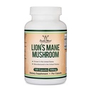 Organic Lions Mane Mushroom Kapselit (120 Count), Focus Support and Immuno Health, Kolmas osapuoli testattu ja kasvanut Yhdysvalloissa - Double Wood
