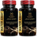 Generic Natural Water Away pillereitä - veden ruokavalio pillereitä, veden säilytys pillereitä, vesi pillereitä naisille, Immuuni Booster, Diureetit veden säilyttämiseen, Diureetit vesi pillereitä - 2 pulloa