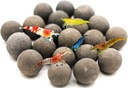Awesome Industries Betta & Shrimp Tourmaline Mineral Balls Aquarium Water Conditioner Över 30 Elements förbättrar vattenkvalitet, pH Balance, Health, Color & Breeding (20 Pack Regular)