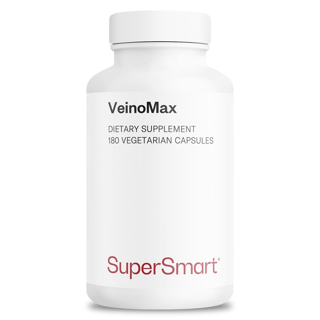 Supersmart - VeinoMax (Advanced Complex) - kanssa Diosmin, Hesperidin, Horse Chestnut, Vitexin - Veins Supplement .