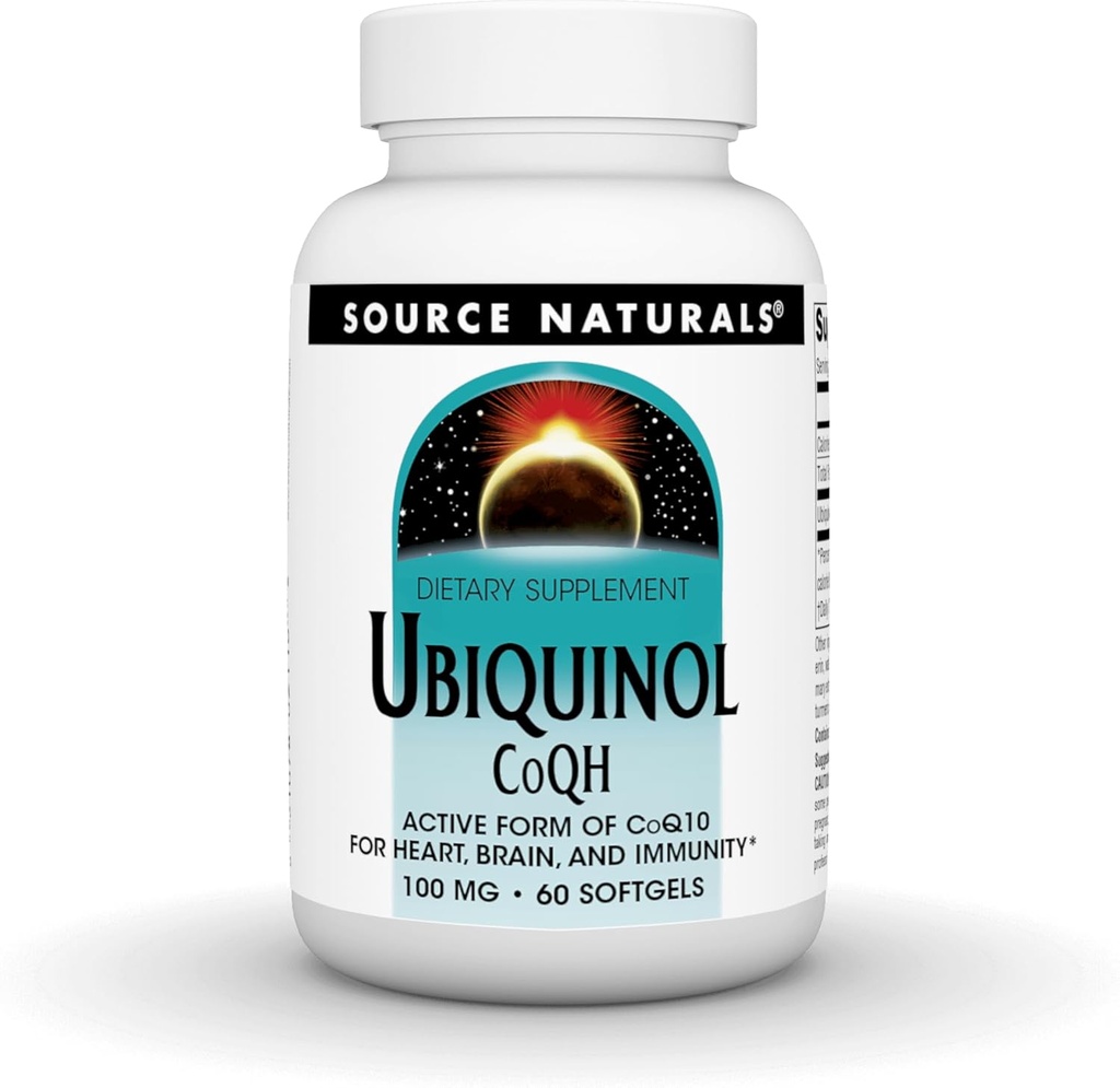 Ubiquinol CoQH 100mg Servering - 60 Softgels