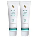 Forever Living - Aloe Vera Gelly - Pure Aloe geeli rauhoittaa, kosteuttaa ja kunto - Vegaani ja Gluteeniton - 4 fl oz (Pakkaus 2)