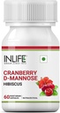 Generic Cranberry 400 mg D- Mannose 400 mg & Hibiscus 200 mg uute Virtsatie UTI Health Supplement Miehet Naiset - 60 kasvissyöjän kapselit (paketti 1)
