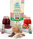Hydration + Energy Electrolyte Drink Mix - Variety Pack med Hibiscus, Coffee Horchata & Strawberry Watermelon, Sugar-Free med koffein, L-Theanine, Coconut Water & Minerals