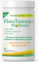 FloraTummys bästa probiotikum för kvinnor, män och barn. 12 miljarder CFU, 4 probiotiska stammar, prebiotika, icke-GMO, Kosher, icke-Dairy, Gluten Free, Sugar Free, Made in the USA