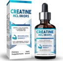 Itkevä Willow Oil Co Creatine HCL Drops for Men & Women,Fast Absorbing Liquid Creatine, edistää energiaa, Boost Strength - 2FL.OZ
