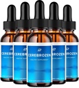Cerebrozen Tinnitus korvatipat - Cerebrozen 24, Cerebrozen Liquid Drops, Cerebrozen Reviews, Cerebrozen Drops for Ear Relief (5 Pack - 300 ML)