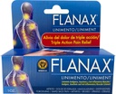 Flanax smärtlindringskräm, snabbverkande salva för muskelvärk, ryggsmärtor och stammar, hjälper till att minska inflammation och förbättra atletisk prestanda, 1 oz