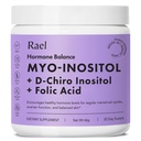 Rael Hormoni Balance for Women, Inositol Powder Supplement - Munasarja toiminta tuki, B8-vitamiini, 40:1 Proven Ratio, Foolihappo, Vegan (30 Servings)