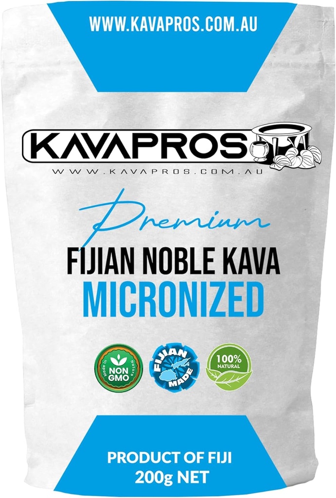 Premium Micronized Kava Pure Organic Fidzi Kava Powder Made from 6yr Old Root