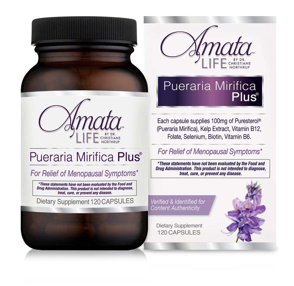 Amata Life by Dr. Christiane Northrup Pueraria Mirifica Plus kapselit 60 päivää