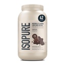 Isopure Low Carb 100% Pure Whey Isolate Protein Powder, Lactose Free, Gluten Free, Med Vitaminer, Chocolate, 25g Protein Per Servering, 3 Lbs, 39 Servings (Packaging May Vary)