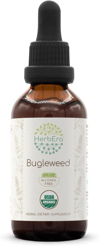 Bugleweed B60 Alkoholiton kasviperäinen uute Tincture, Bugleweed (Lycopus Virginicus) (2 fl oz)