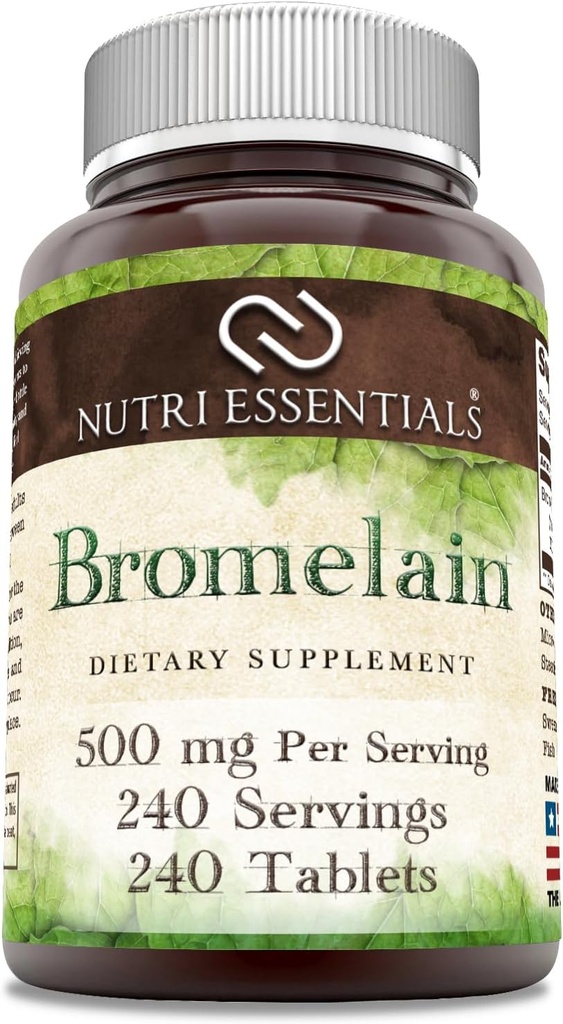 Bromelain 500 mg 240 tablettia Supplement ...